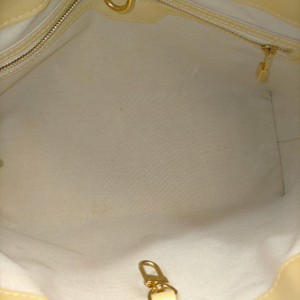 Louis Vuitton Yellow Patent Monogram Satchel - Picture 8 of 12